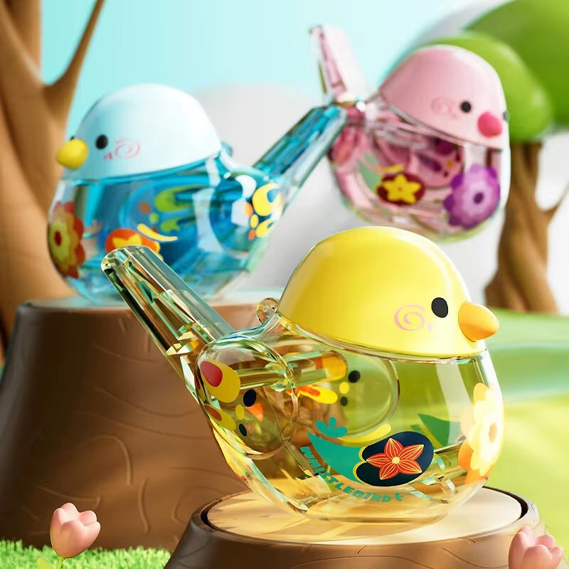 Water Bird Whistle for Infants and Children Toys, Bird'S Call for Babies, Can Add Water to Whistle for Training Musical Instrume