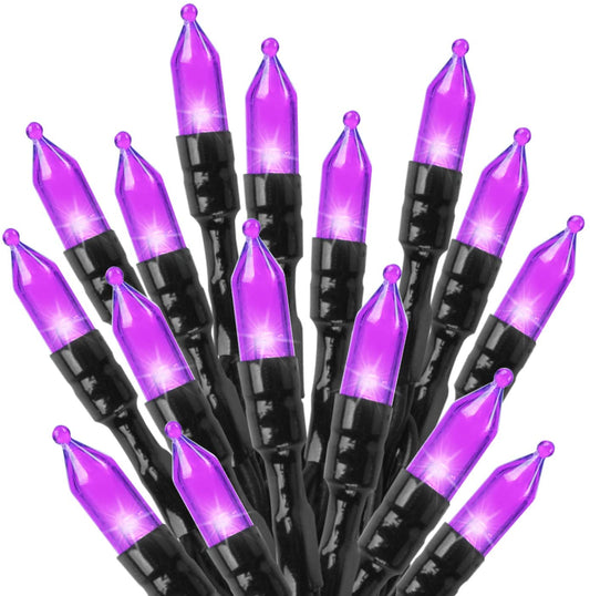 Halloween String Lights Outdoor, 98 Feet 300 Led Christmas Lights with 8 Lighting Modes for Halloween Party Christmas Xmas Tree Lights Decor(Purple)